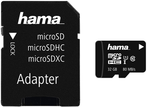 Hama Memory Fast microSD