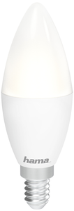 Hama WLAN-LED-Lampe E14 weiß
