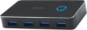 Appareil LINDY USB Share 2PC-4USB 3.0