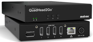 Matrox QuadHead2Go Q185 DP vezérlő