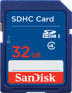SanDisk 32 GB Class 4 SDHC Card