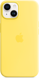 Capa em silicone Apple iPhone 14 com MagSafe