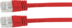 Kable krosowe ARTICONA RJ45 U/UTP Cat6a czerwone