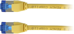 Câbles patch ARTICONA RJ45 S/FTP AWG 28 Cat6a, jaune