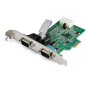 Tarjeta adapt. StarTech 2 p. PCIe RS232