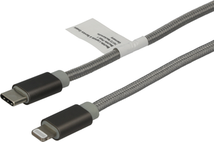 ARTICONA USB-C Lightning kábel, szürke