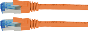 Patch kabely ARTICONA RJ45 S/FTP Cat6a oranžové