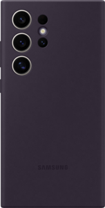 Samsung S24 Ultra Silicone Case dark vio