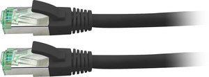 Cables patch ARTICONA GRS RJ45 S/FTP Cat6a negro