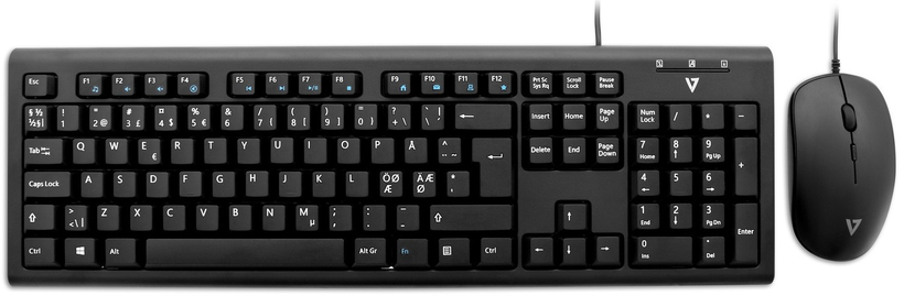 V7 CKU200 Tastatur und Maus Set