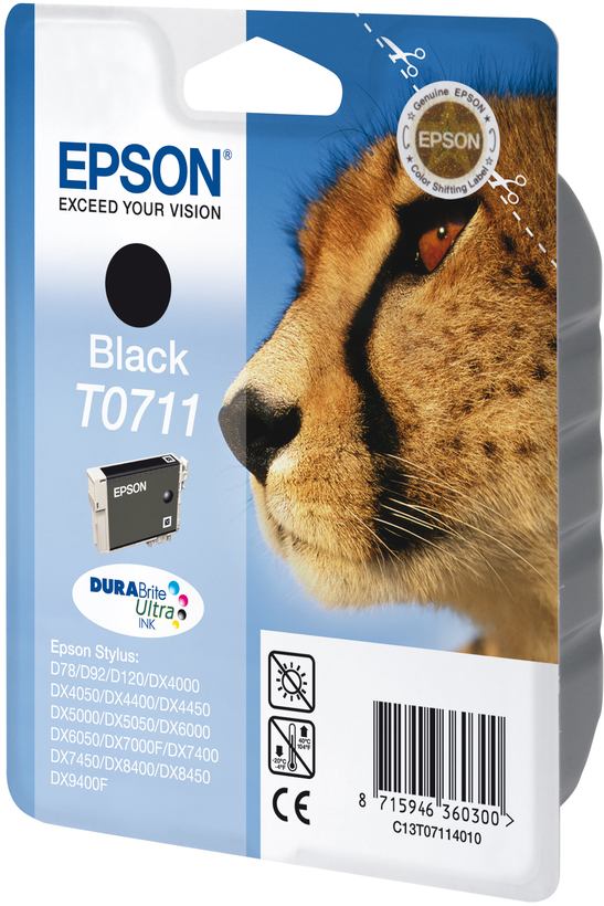 Inchiostro Epson T0711 nero