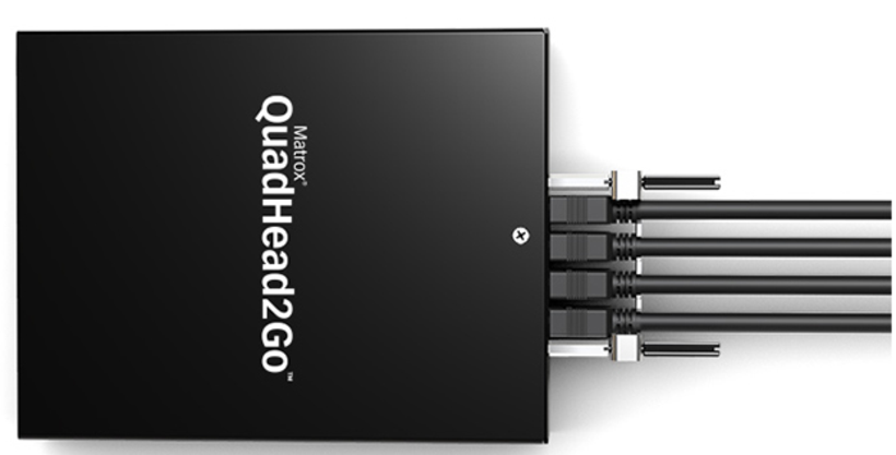 Matrox QuadHead2Go Q185 DP vezérlő