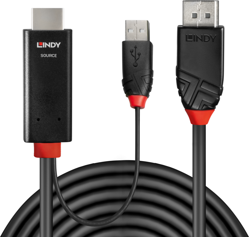 LINDY HDMI - DisplayPort Cable 2m
