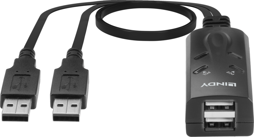 Commutateur KVM Lindy USB 2 ports