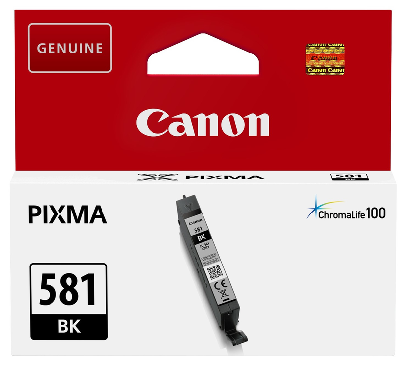 Encre Canon CLI-581BK, noir