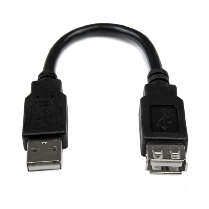 StarTech USB 2.0 Verlängerungskabel 15cm