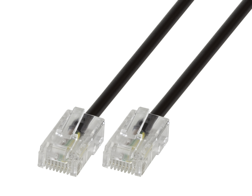 Kabel RJ12wt-RJ45wt (6p-8p) 1:1 6,0m