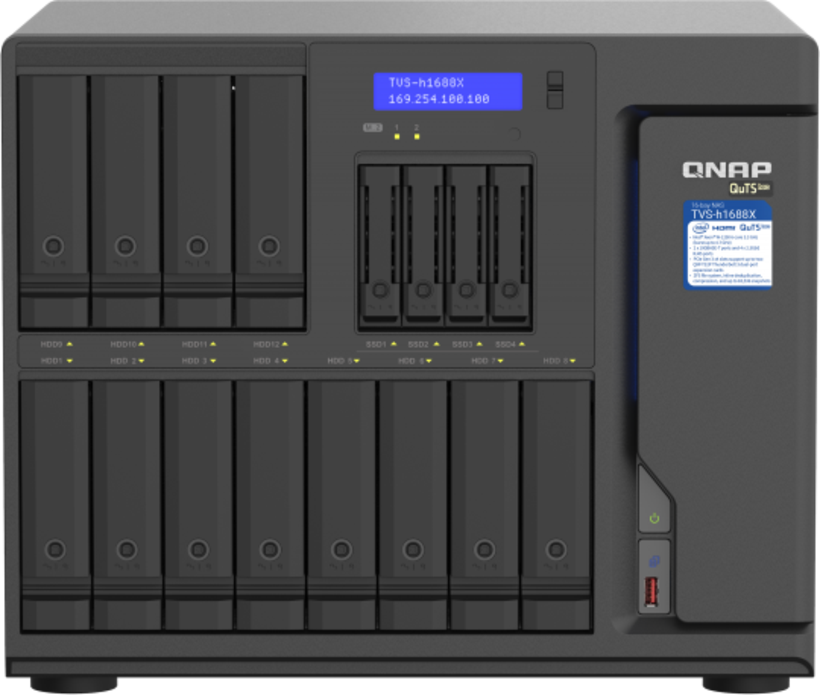 NAS QNAP TVS-h1688X 32GB 16 baías