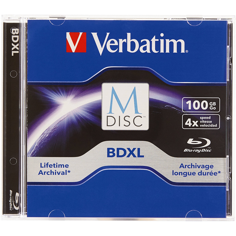 Verbatim M-Disc BD-R Blu-Ray 100GB 5x
