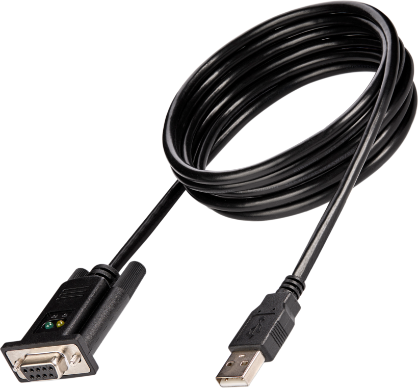 DB9 (RS232) (f) - USB-A (m) adapt. 1,7 m