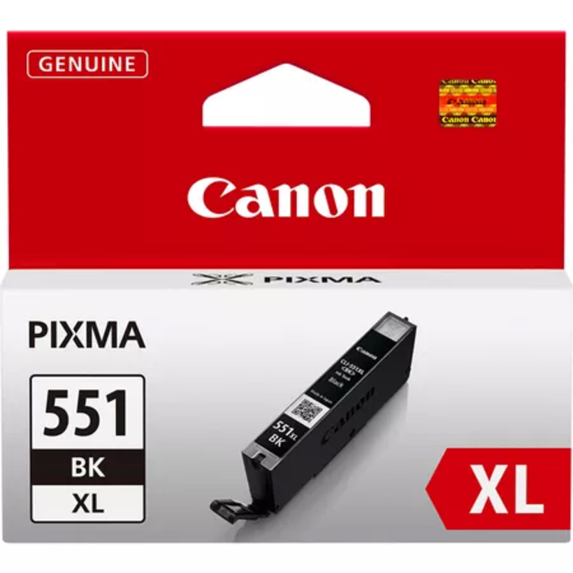 Encre Canon CLI-551BK XL, noir