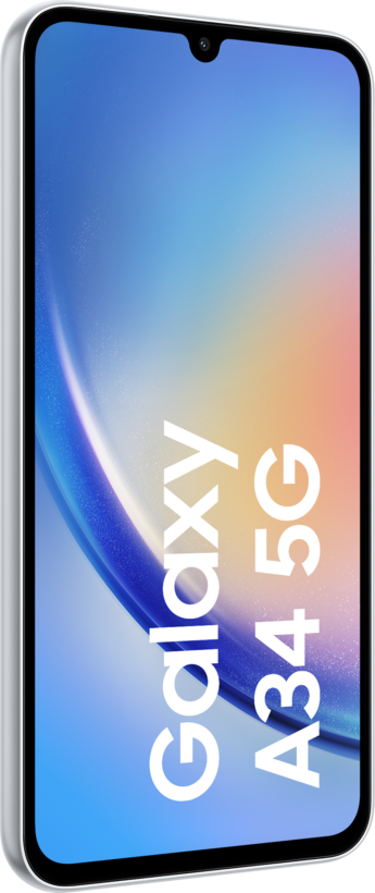 Samsung Galaxy A34 5G 128 GB ezüst
