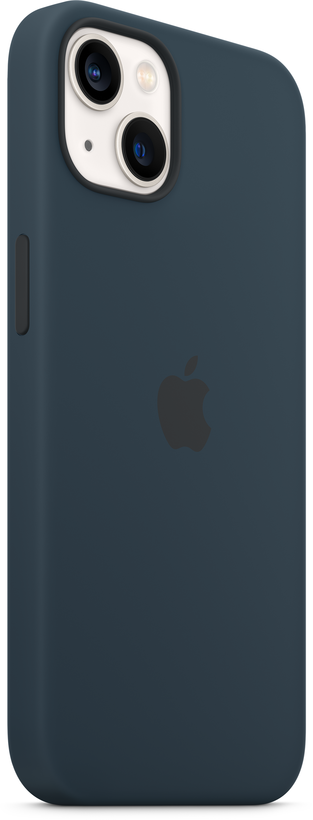 Apple iPhone 13 Silikon Case abyssblau