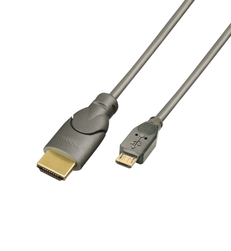 LINDY MHL - HDMI Kabel 0,5 m