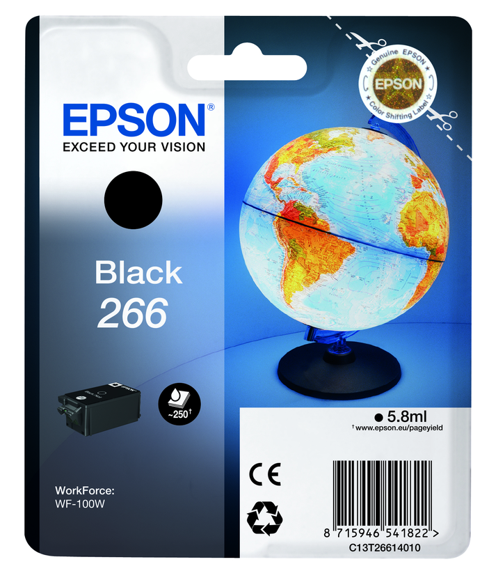 Encre Epson 266, noir