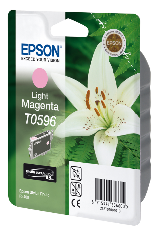 Inkoust Epson T0596, světle purpurový