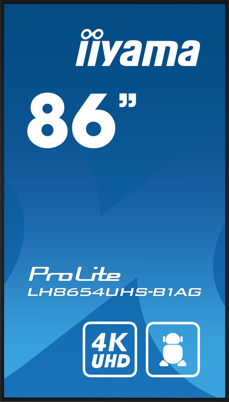 iiyama ProLite LH8654UHS-B1AG Display