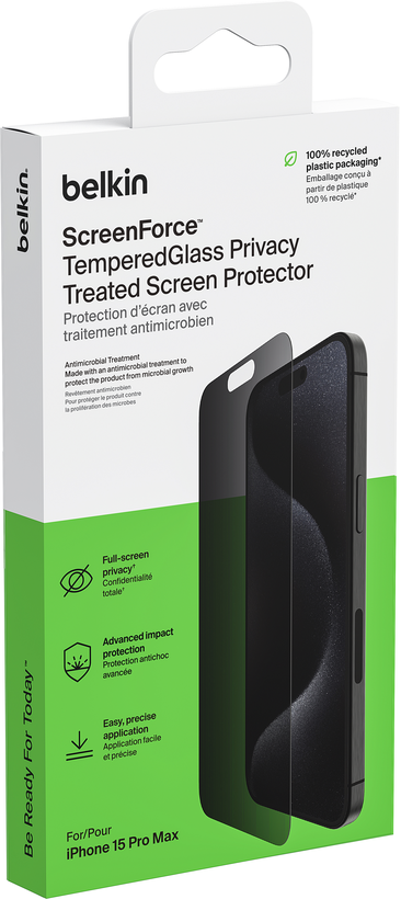 Belkin iPhone 15 Pro Max Privacy Filter