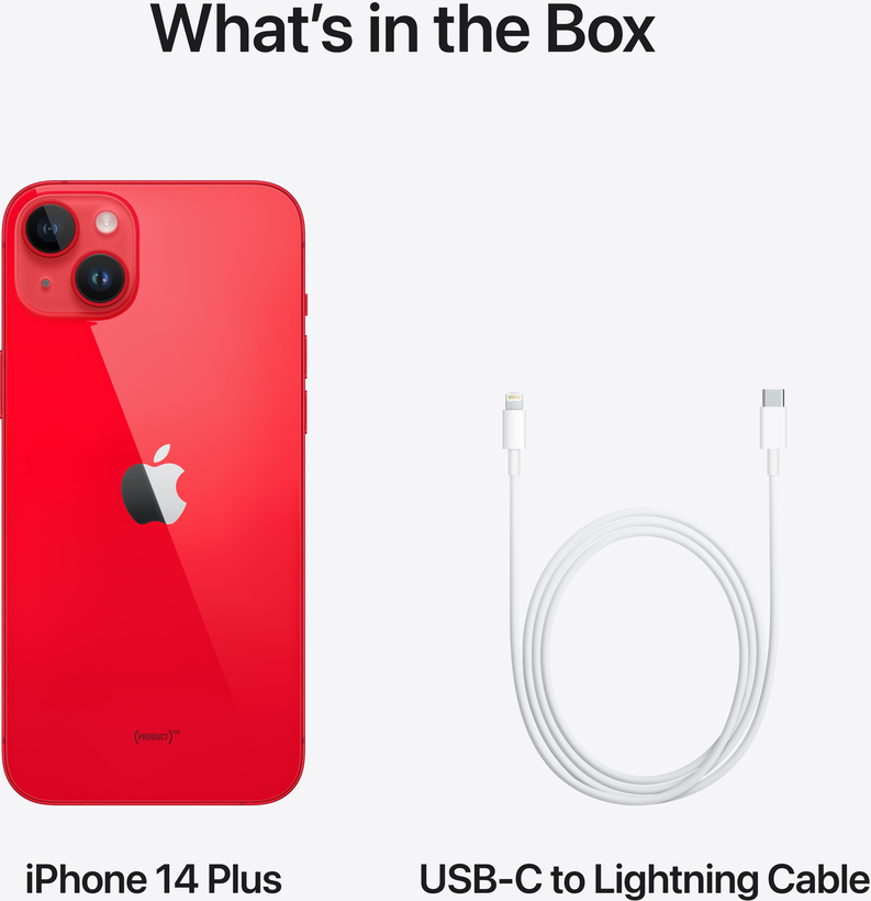Apple iPhone 14 Plus 512 GB, piros