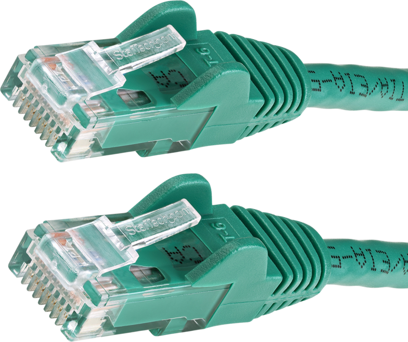 Cable patch RJ45 U/UTP Cat6 0,5 m verde