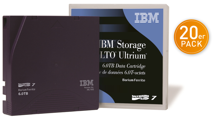 IBM LTO-7 Ultrium Tape 20 St