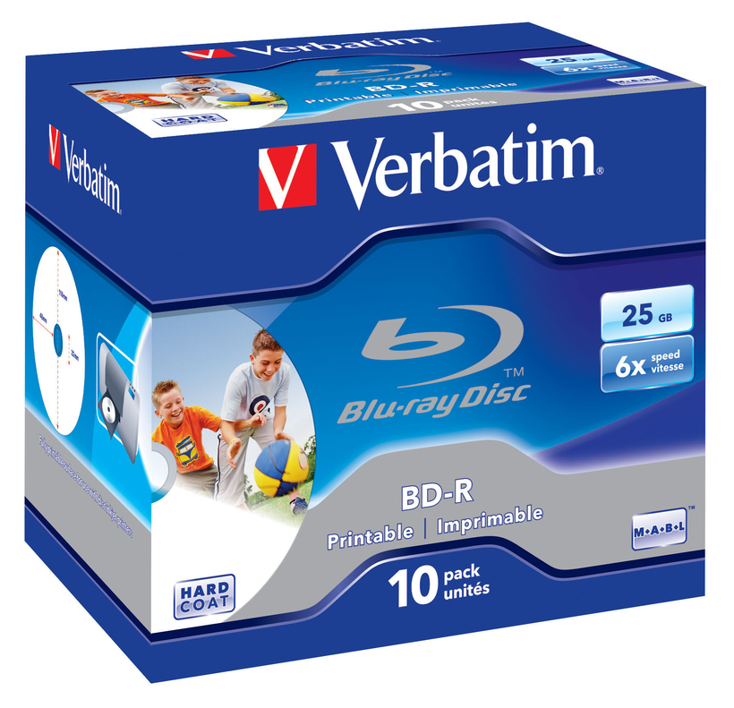 Verbatim Blu-ray BD-R 25GB 6x JC (10)