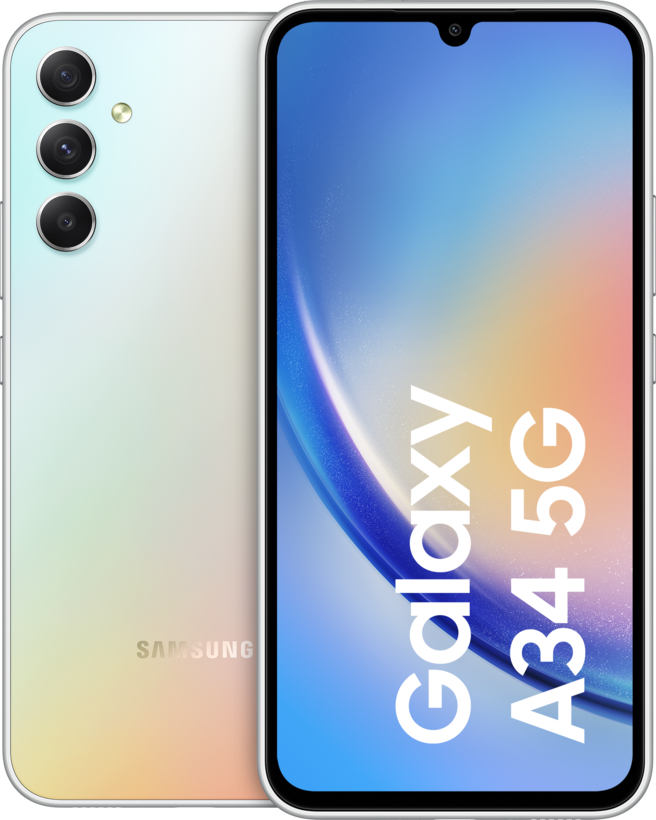 Samsung Galaxy A34 5G 256 GB silver