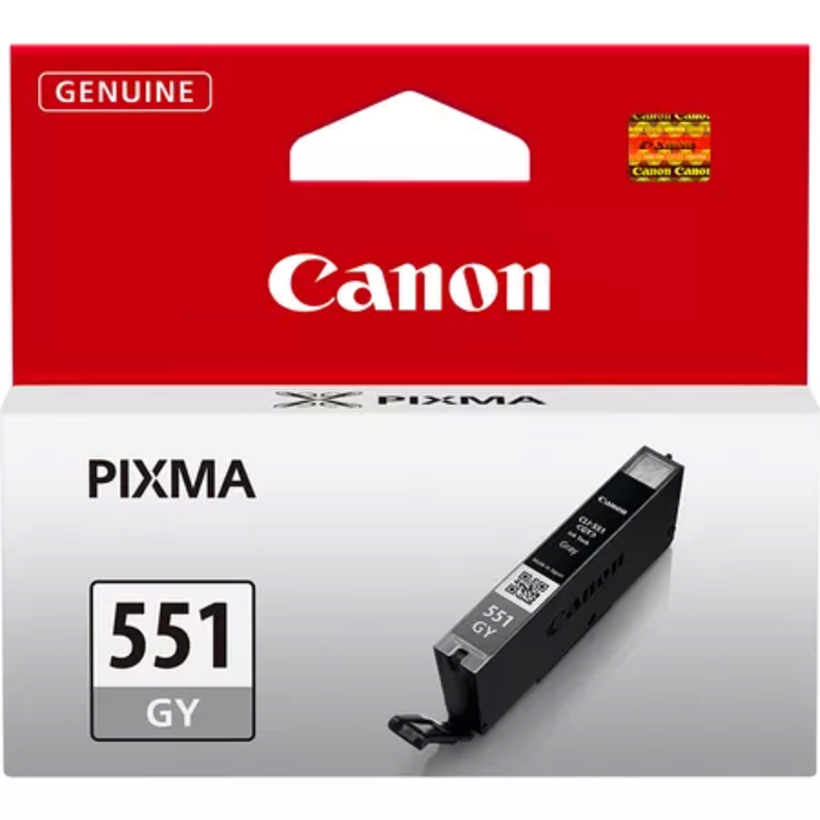 Inkoust Canon CLI-551GY, šedý
