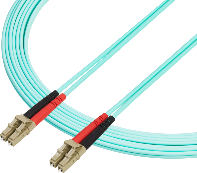 Câble patch duplex FO LC - LC, 5 m, 50µ