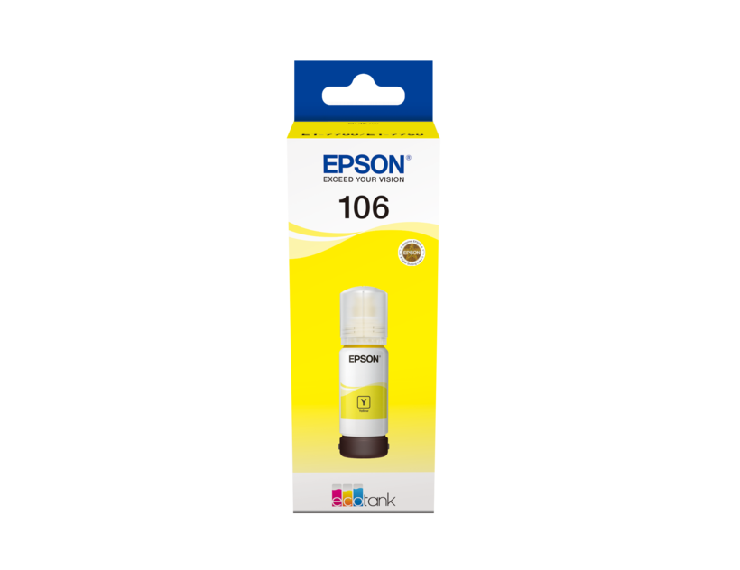 Epson 106 tinta, sárga