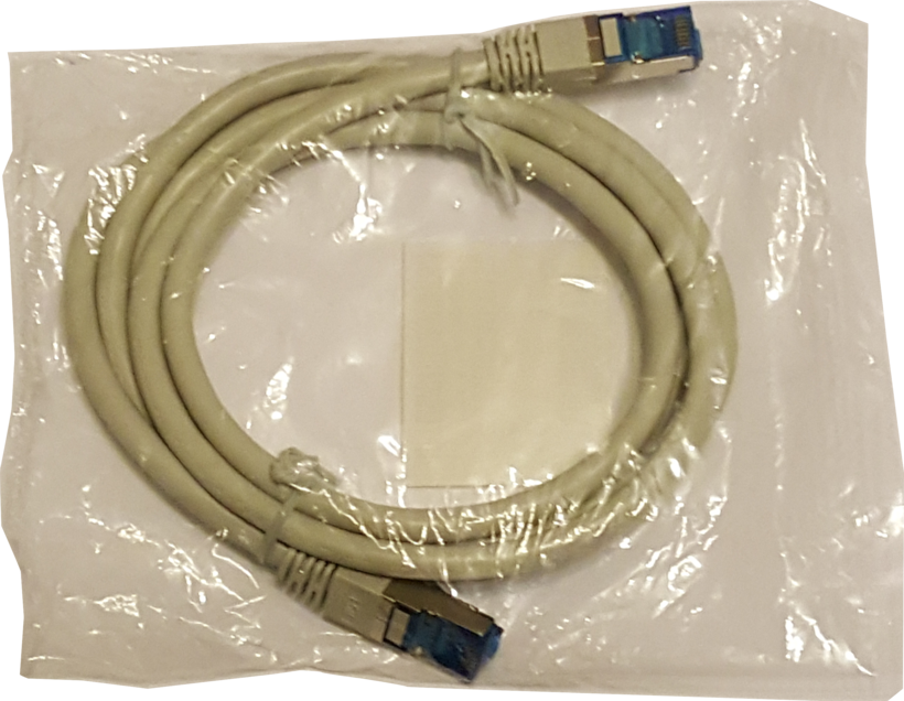 Câble patch RJ45 S/FTP Cat6a 20 m gris