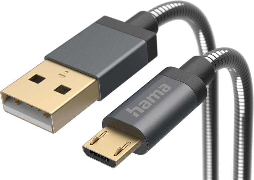 Câble USB Hama type A - microB, 1,5 m