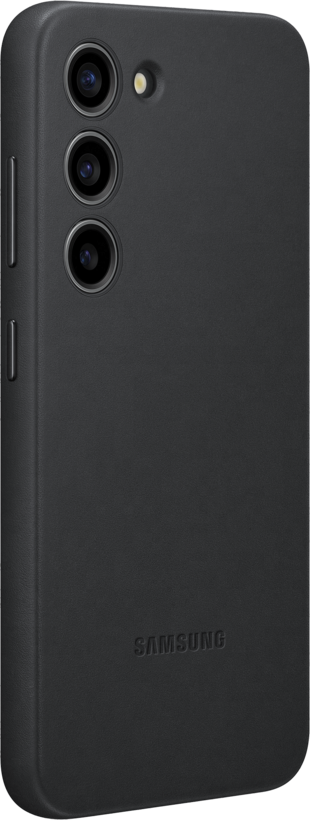 Samsung Galaxy S23 Leder Case schwarz