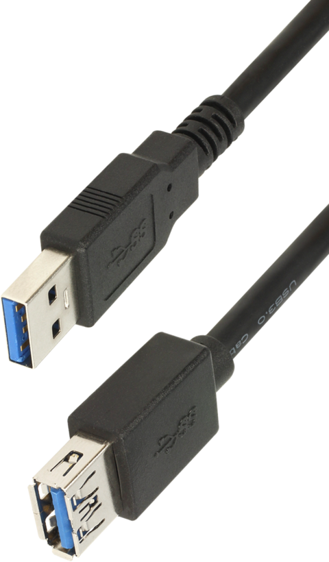 USB-A - A m/f hosszabbítókábel 3 m