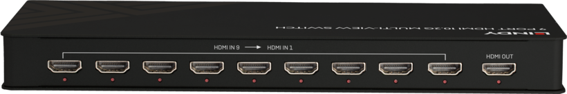 Selector HDMI LINDY 9:1