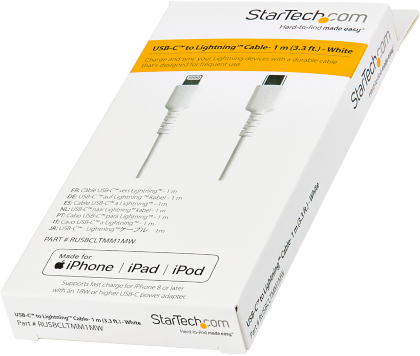 StarTech Kabel USB Typ C-Lightning 1 m