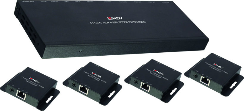 LINDY HDMI Splitter+Sender 1:4 bis 50 m