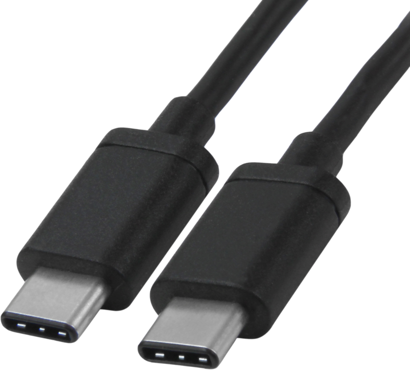 USB-C 2.0 kábel m/m 2 m, fekete