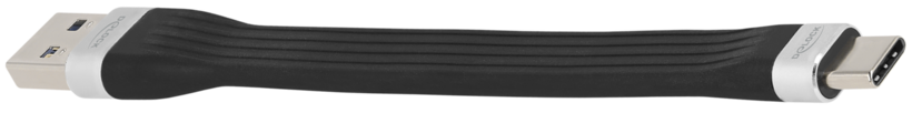 Câble USB Delock type C - A, 0,13 m