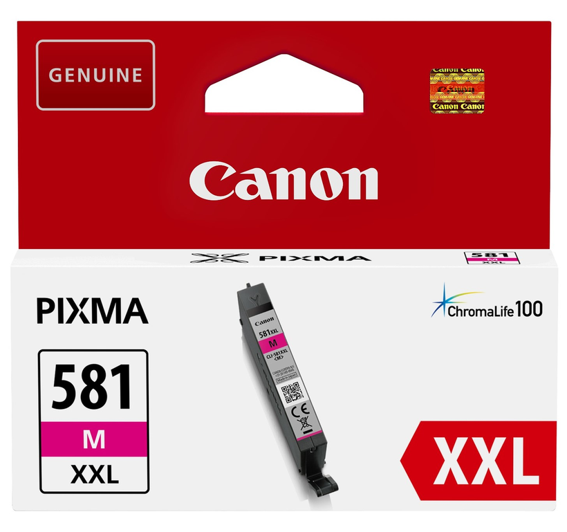 Tinteiro Canon CLI-581XXL magenta